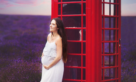 Maternity Photo Shoot Di Ladang Bunga Lavender